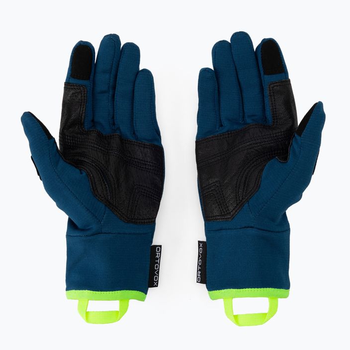 Ανδρικά γάντια πεζοπορίας ORTOVOX Fleece Μπλε 5636900008 2