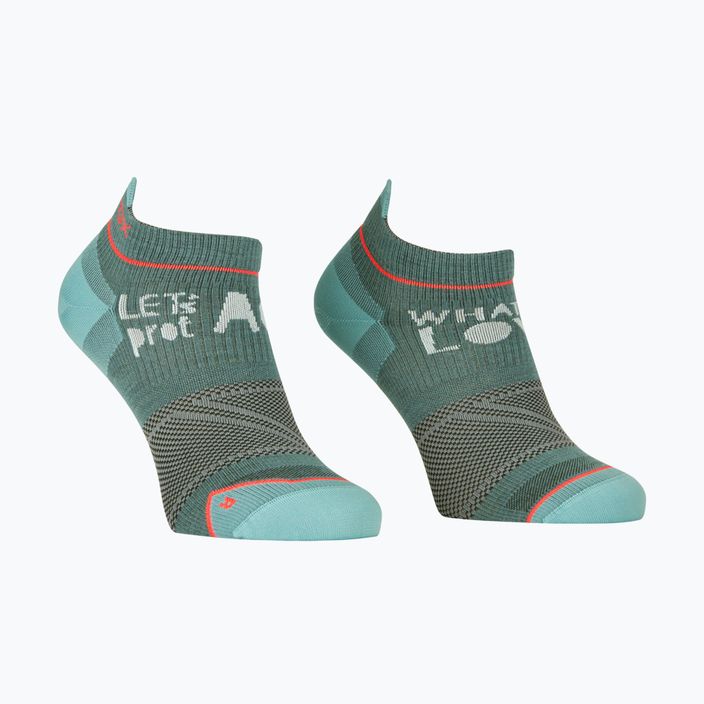 Γυναικείες κάλτσες πεζοπορίας ORTOVOX Alpine Light Low γκρι 5479000001 5