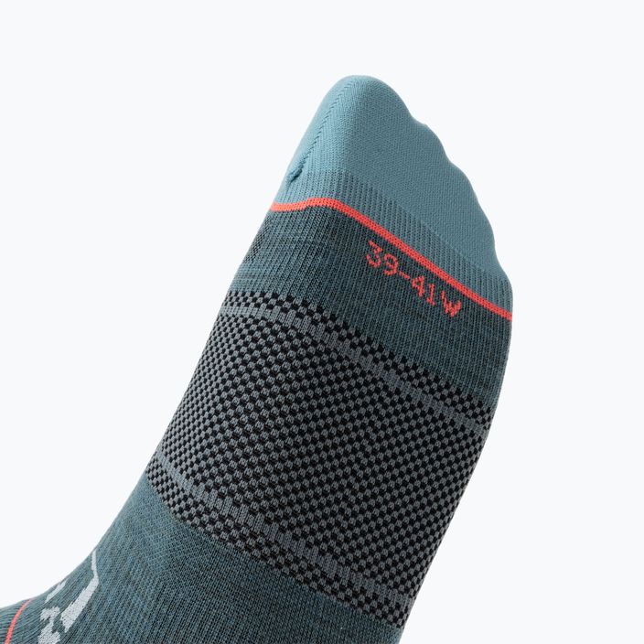 Γυναικείες κάλτσες πεζοπορίας ORTOVOX Alpine Light Low γκρι 5479000001 3