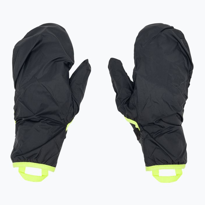Ανδρικά γάντια αλεξιπτωτισμού ORTOVOX Fleece Grid Cover μαύρο κοράκι 5
