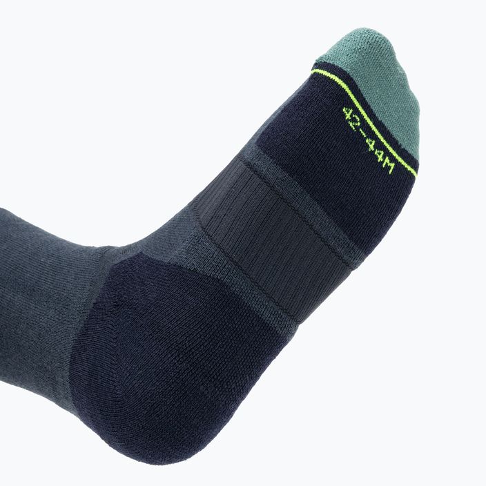 Ανδρικές κάλτσες σκι ORTOVOX Freeride Long Socks Cozy μαύρο ατσάλι 6