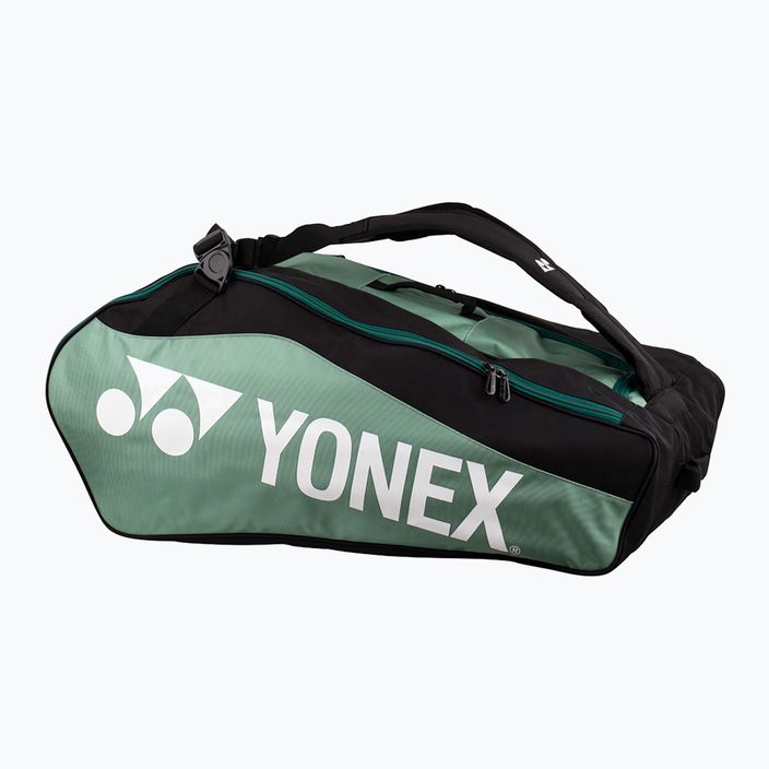 YONEX 1223 τσάντα ρακέτας κλαμπ μαύρο/πράσινο βρύο