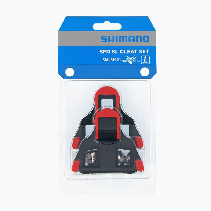 Μπλοκ πεντάλ Shimano SMSH10 SPD-SL κόκκινο Y42U98020 4