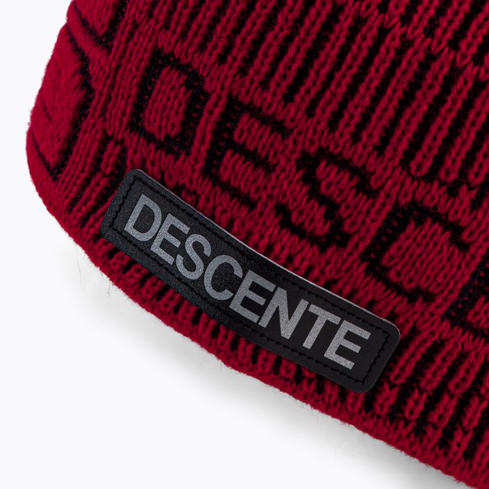 Ανδρικό χειμερινό καπέλο Descente Summit 85 κόκκινο DWBUGC01 4