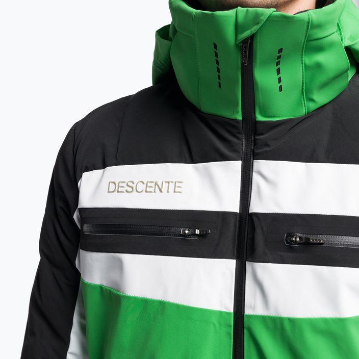 Ανδρικό μπουφάν σκι Descente Carter 19 πράσινο DWMUGK23 9