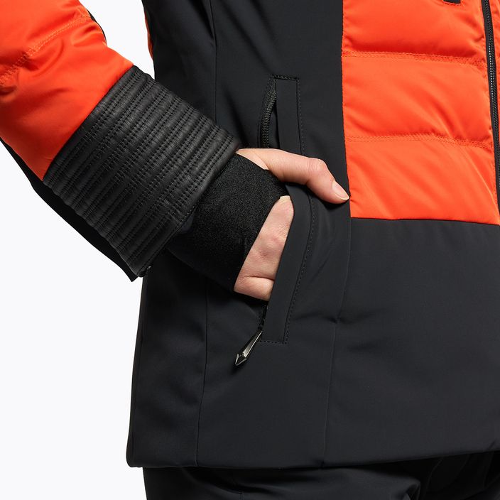Γυναικείο μπουφάν σκι Descente Rozetta 30 πορτοκαλί DWWUGK14 10