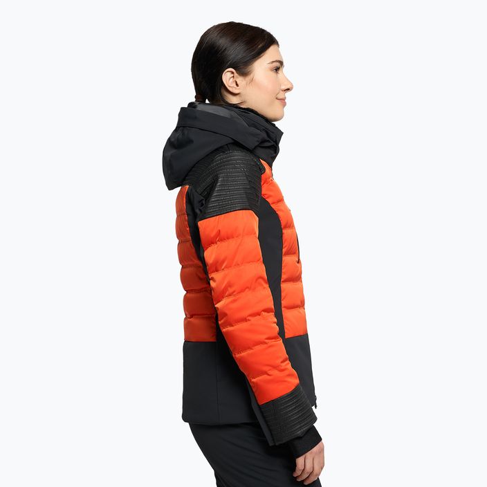 Γυναικείο μπουφάν σκι Descente Rozetta 30 πορτοκαλί DWWUGK14 3