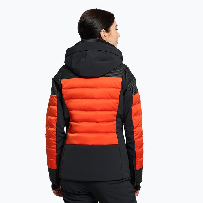 Γυναικείο μπουφάν σκι Descente Rozetta 30 πορτοκαλί DWWUGK14 4
