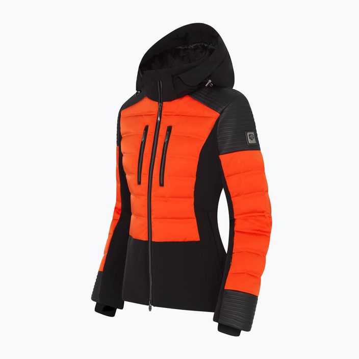 Γυναικείο μπουφάν σκι Descente Rozetta 30 πορτοκαλί DWWUGK14 13