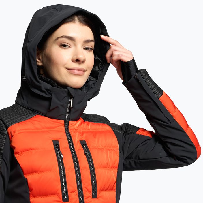 Γυναικείο μπουφάν σκι Descente Rozetta 30 πορτοκαλί DWWUGK14 5