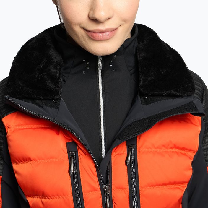 Γυναικείο μπουφάν σκι Descente Rozetta 30 πορτοκαλί DWWUGK14 6
