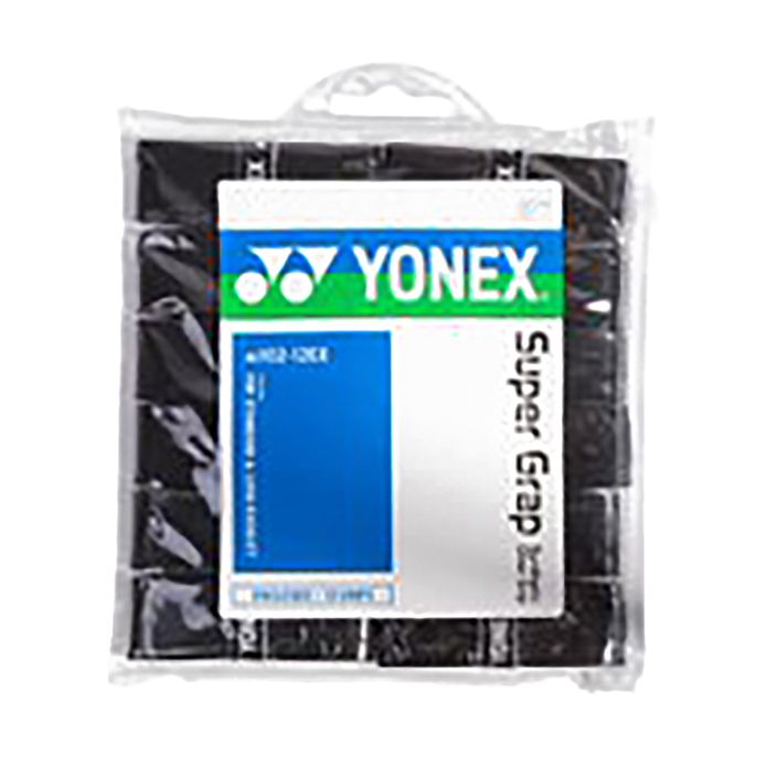 YONEX περιτύλιγμα ρακέτας μπάντμιντον 12 τεμάχια μαύρο AC 102 2