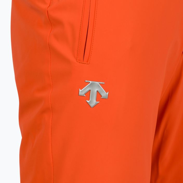 Ανδρικό παντελόνι σκι Descente Swiss μανταρίνι πορτοκαλί 8