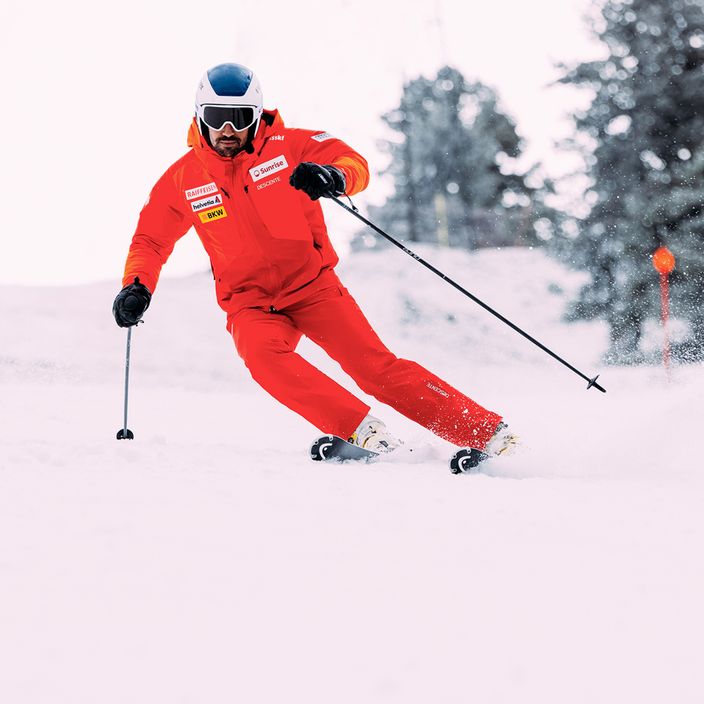 Ανδρικό μπουφάν σκι Descente Swiss μανταρίνι πορτοκαλί 17