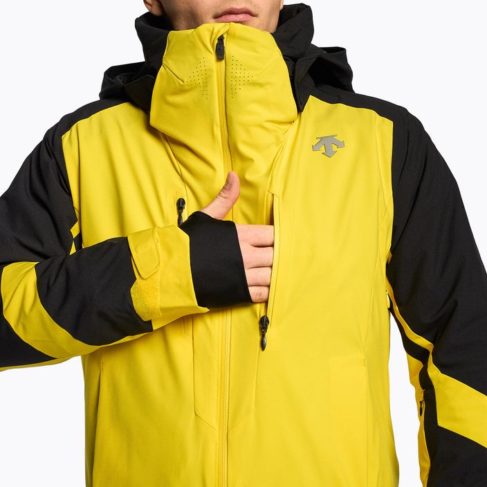 Ανδρικό μπουφάν σκι Descente Chester marigold yellow 3