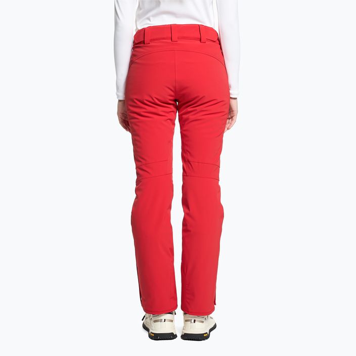Γυναικείο παντελόνι σκι Descente Nina Μονωμένο ηλεκτρικό κόκκινο 2