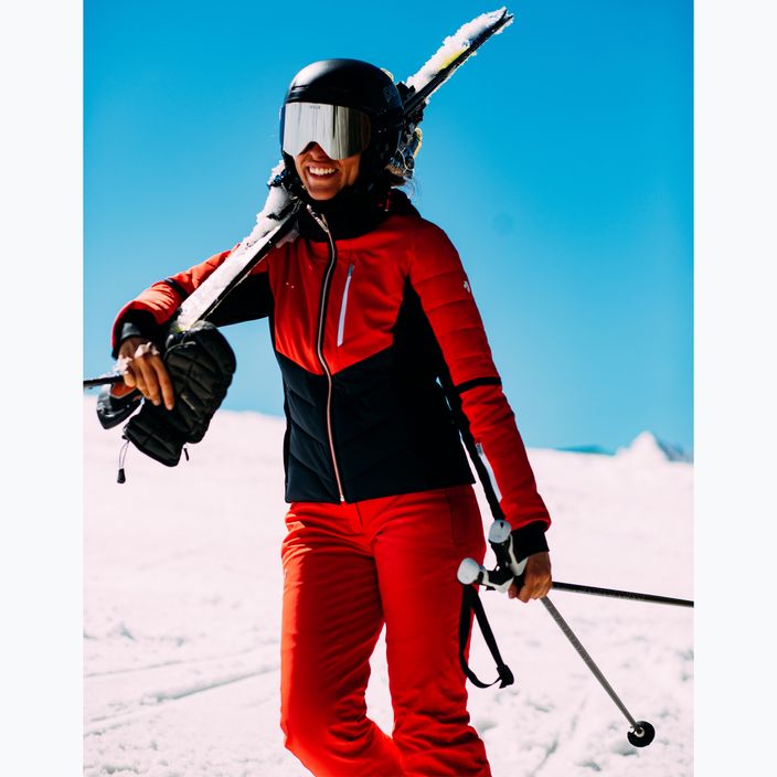 Γυναικείο παντελόνι σκι Descente Nina Μονωμένο ηλεκτρικό κόκκινο 11