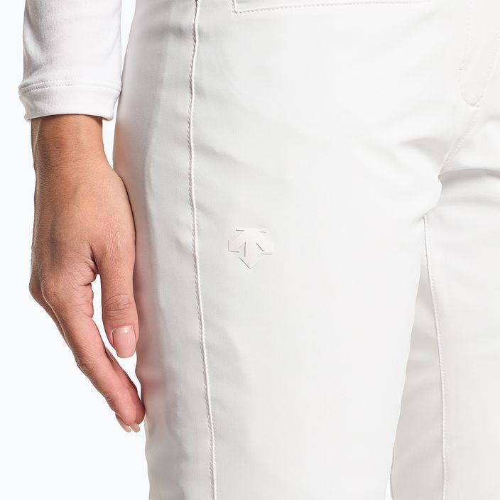 Γυναικείο παντελόνι σκι Descente Nina Insulated super white 3