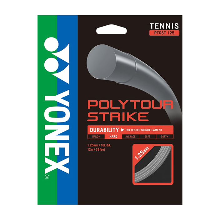 Χορδή τένις YONEX Poly Tour Strike Set 12 m γκρι 2