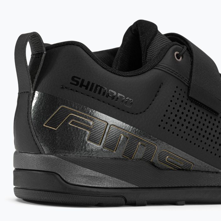 Ανδρικά παπούτσια ποδηλασίας MTB Shimano SH-AM903 μαύρο ESHAM903MCL01S44000 8