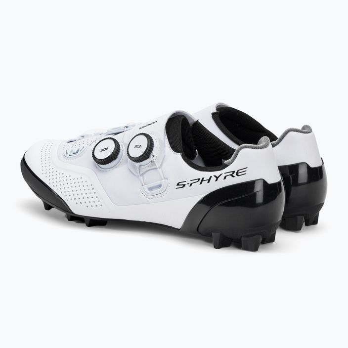 Shimano SH-XC902 ανδρικά MTB ποδηλατικά παπούτσια λευκό ESHXC902MCW01S43000 3