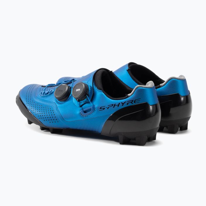 Ανδρικά MTB ποδηλατικά παπούτσια Shimano SH-XC902 μπλε ESHXC902MCB01S43000 3