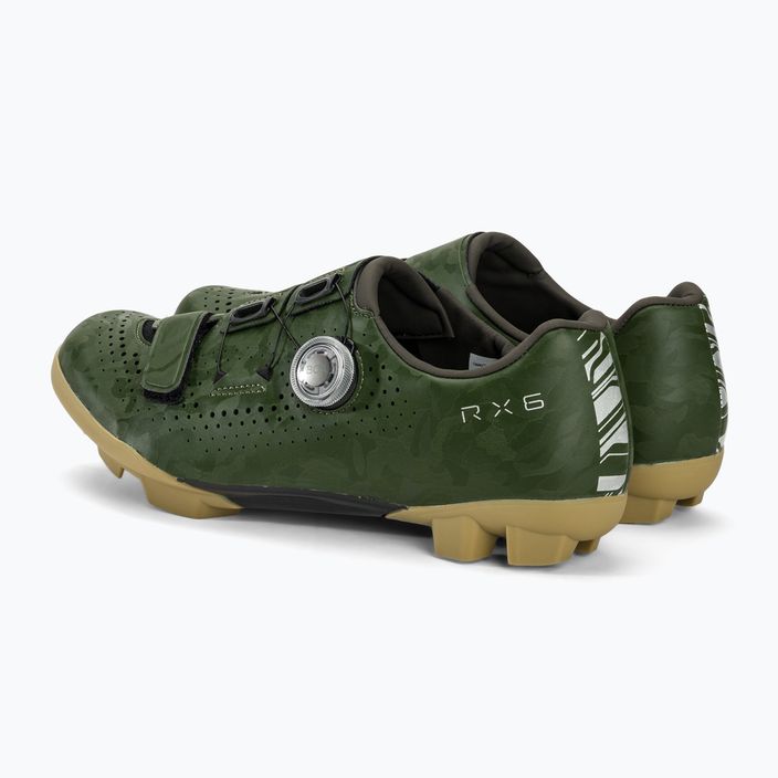 Shimano SH-RX600 πράσινα ανδρικά παπούτσια για χαλίκι 3