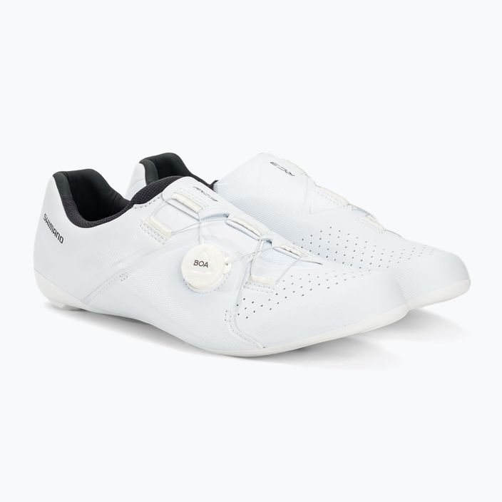 Ανδρικά παπούτσια δρόμου Shimano SH-RC300 λευκό 4