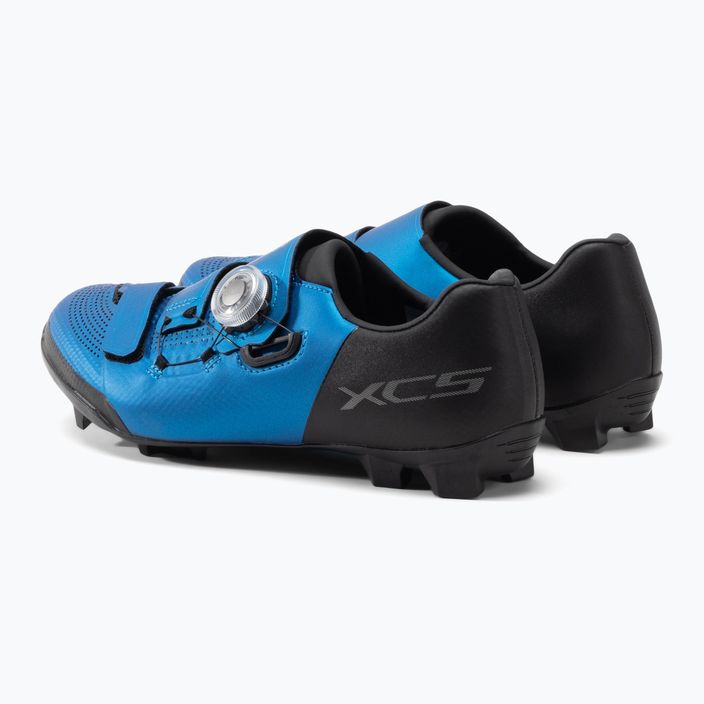 Shimano SH-XC502 ανδρικά MTB ποδηλατικά παπούτσια μπλε ESHXC502MCB01S46000 3
