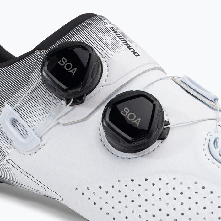 Shimano SH-RC702 ανδρικά ποδηλατικά παπούτσια λευκό ESHRC702MCW01S47000 9