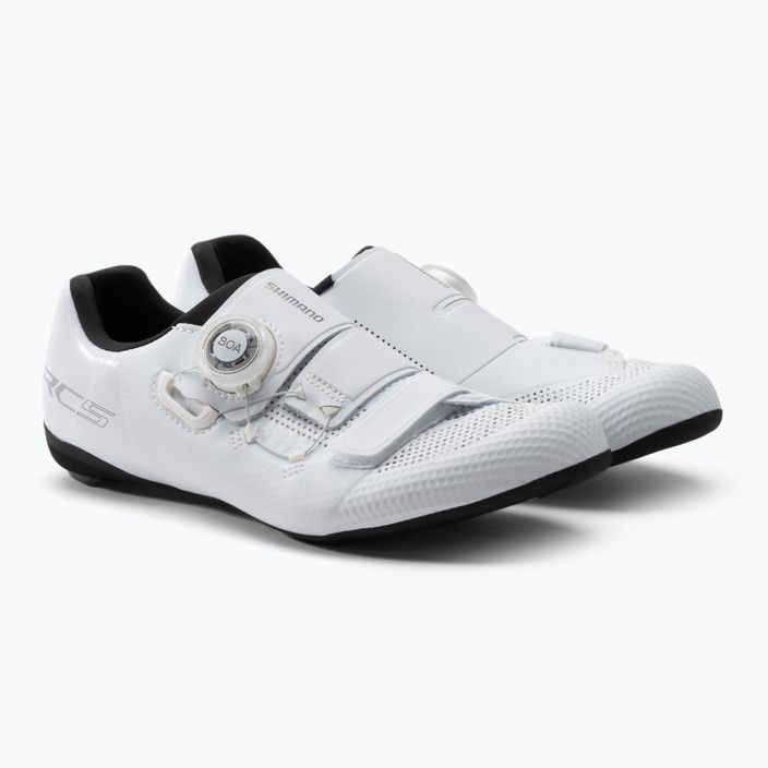 Shimano RC502 Γυναικεία παπούτσια δρόμου Λευκό ESHRC502WCW01W37000 5
