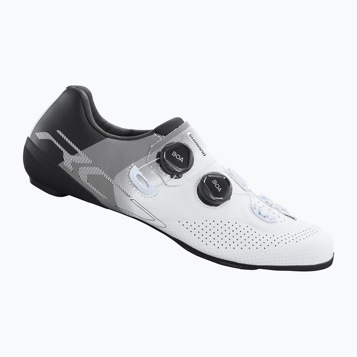 Shimano SH-RC702 ανδρικά ποδηλατικά παπούτσια λευκό ESHRC702MCW01S47000 11