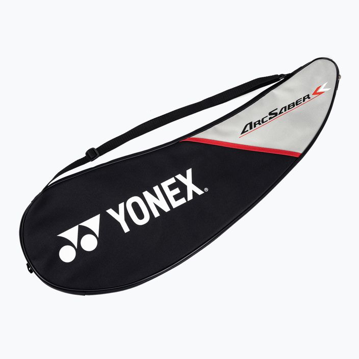 YONEX ρακέτα μπάντμιντον Arcsaber 11 Tour G/P γκρι/κόκκινη 6