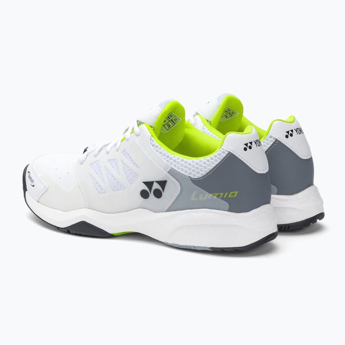 YONEX ανδρικά παπούτσια τένις Lumio 3 λευκό STLUM33WL 3