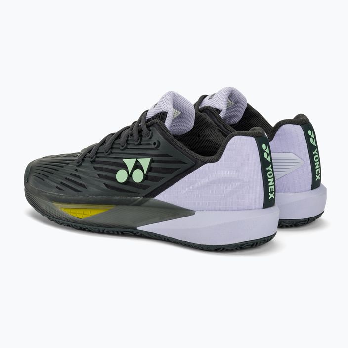 YONEX Eclipson 5 CL ανδρικά παπούτσια τένις μαύρο/μωβ 3
