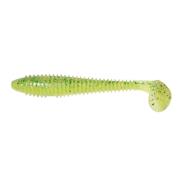 Keitech Swing Impact Fat 6 τεμαχίων chartreuse lime shad shad καουτσούκ δόλωμα 4560262636325 2