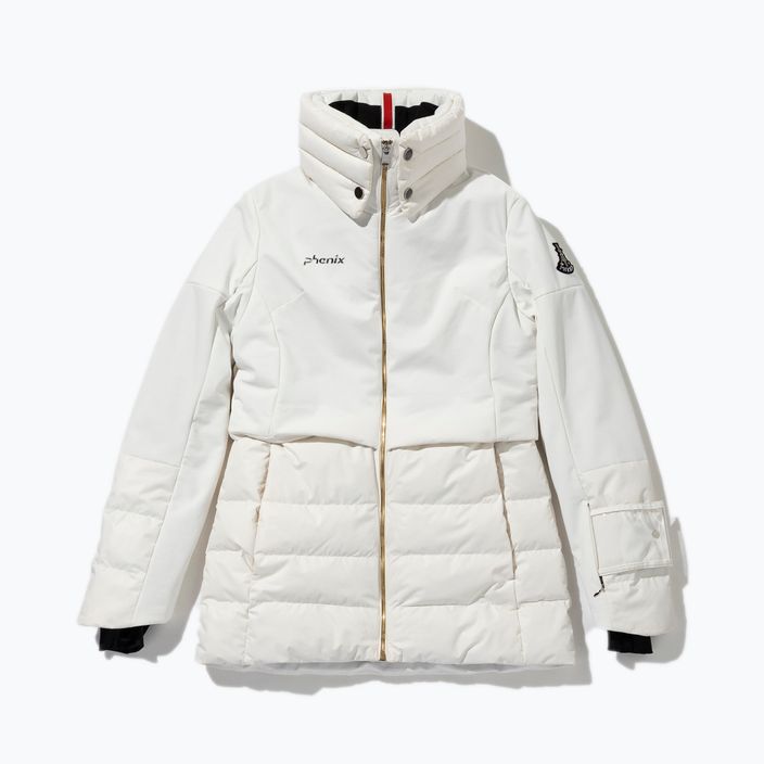 Γυναικείο μπουφάν σκι Phenix Garnet λευκό ESW22OT60 7