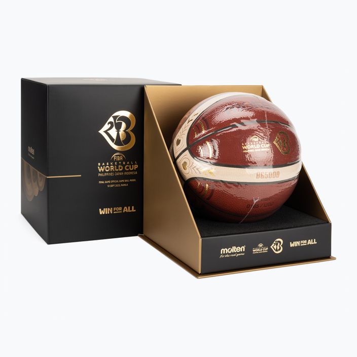 Molten basketball B7G5000-M3P-F FIBA πορτοκαλί/ελιά μέγεθος 7 2