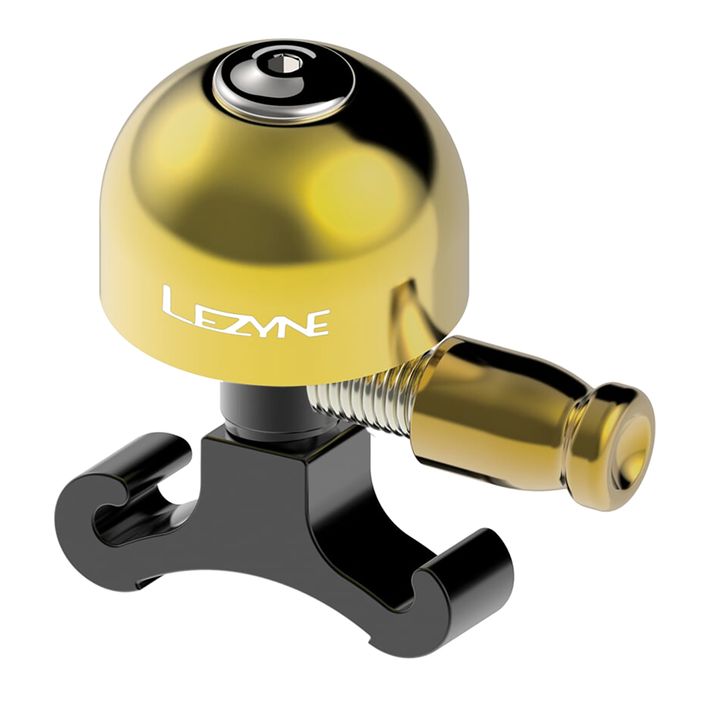 Lezyne Classic Brass S ορειχάλκινο/μαύρο κουδούνι ποδηλάτου 2