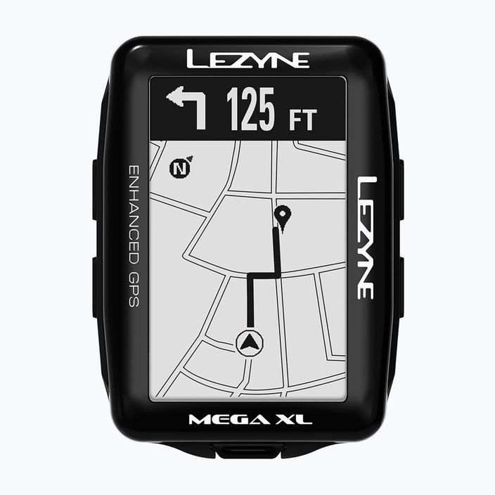 Μετρητής ποδηλάτων Lezyne MEGA XL GPS μαύρο LZN-1-GPS-MEGAXL-V104 4