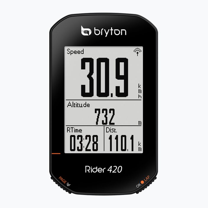 Πλοήγηση ποδηλάτου Bryton Rider 420T CAD+HRM CC-NB00026 2