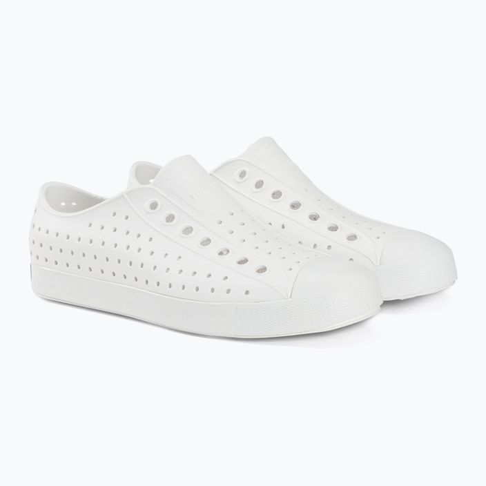 Native Jefferson αθλητικά παπούτσια shell white/shell white 4