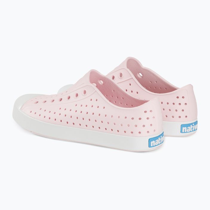 Native Jefferson αθλητικά παπούτσια γάλα ροζ/λευκό κέλυφος 3