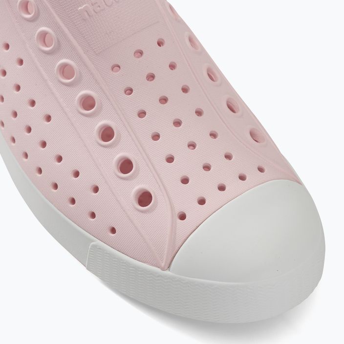 Native Jefferson αθλητικά παπούτσια γάλα ροζ/λευκό κέλυφος 7