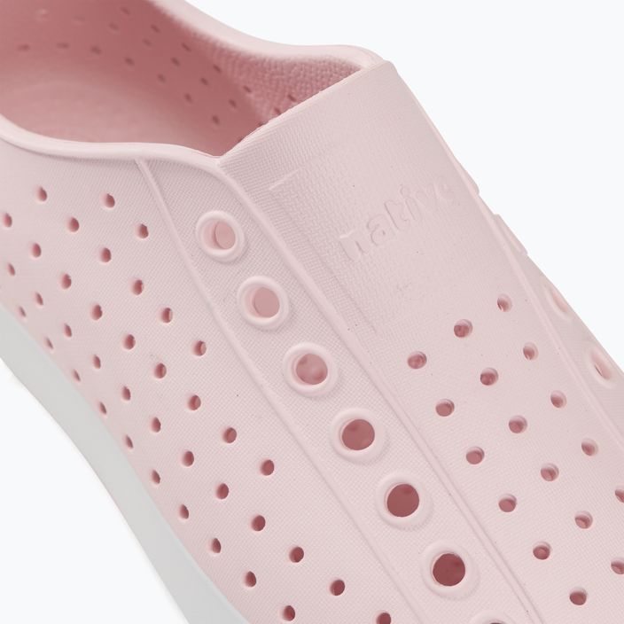 Native Jefferson αθλητικά παπούτσια γάλα ροζ/λευκό κέλυφος 8