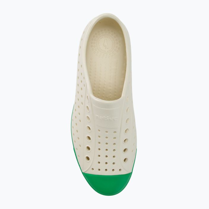 Native Jefferson bone λευκά/πικνίκ πράσινα αθλητικά παπούτσια 6