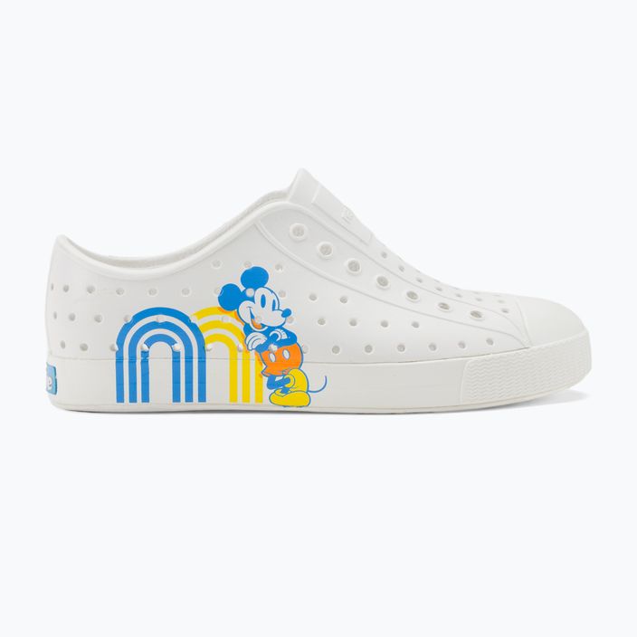 Native Jefferson Print Disney Jr παιδικά αθλητικά παπούτσια shell white/shell white/positive mickey 2