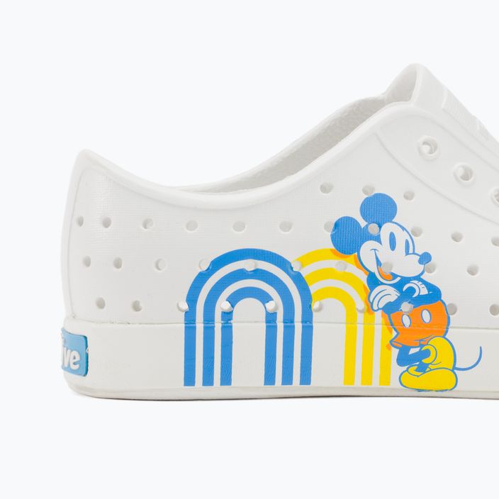 Native Jefferson Print Disney Jr παιδικά αθλητικά παπούτσια shell white/shell white/positive mickey 9