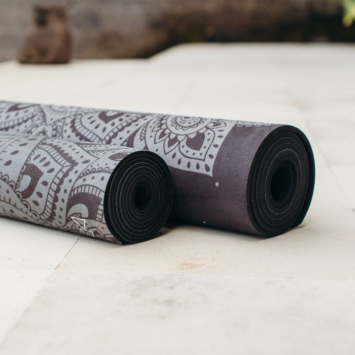 Yoga Design Lab Combo Στρώμα γιόγκα 3,5 mm μαύρο Mandala Μαύρο 9