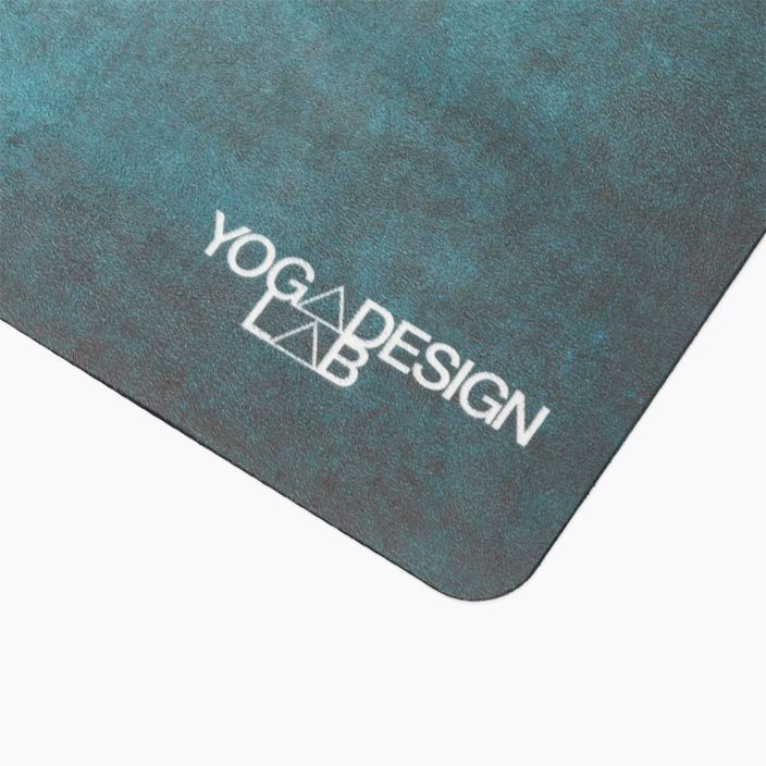 Yoga Design Lab Combo Yoga 1.5 mm ταξιδιωτικό στρώμα γιόγκα Aegean Green 3